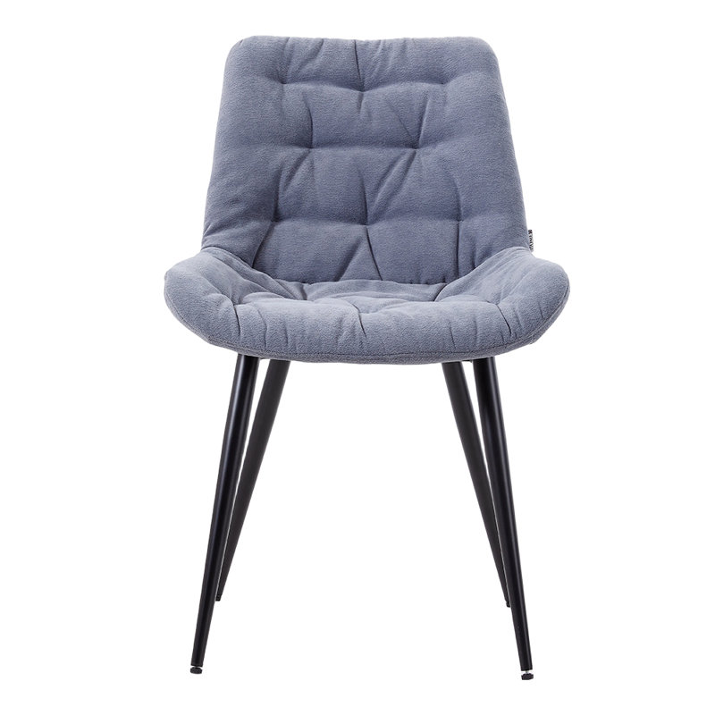 Brankovice 47cm H Teddy Upholstered Cantilever Chair, Grey