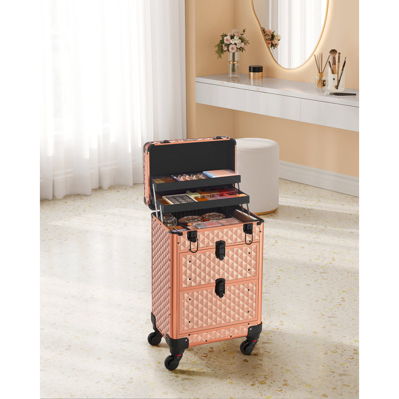 Makeup Organiser, Pink