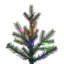 Vickerman 6.5' x 41" Slim Welch Fraser Fir Artificial Pre-Lit Christmas Tree with 550 LED Color Changing 3mm Low Voltage 6 Function Wide Angle Coaxial Lights-806250479
