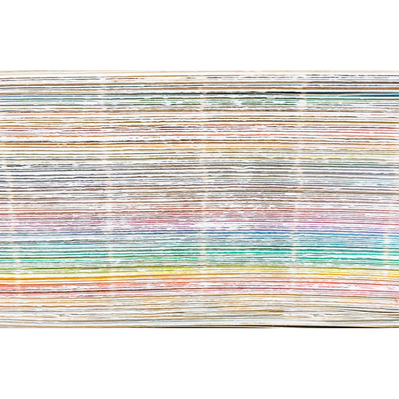Pantone Print by Francis Augustine, Paper, No Mat, 38" H x 57" W x 0.1" D
