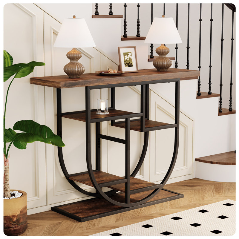 41.3"H Farmhouse Console Table For Entryway
