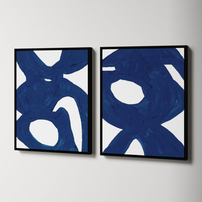 Goodall "Blue Harmony" 2-Piece Print Set