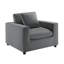 Fauteuil moderne - gris anthracite-1794424617