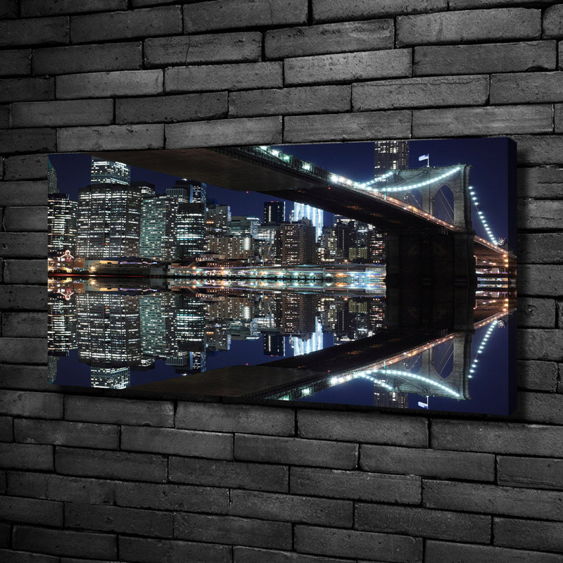 Brooklyn Bridge - Wrapped Canvas Print