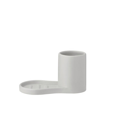 PIRO Ceramic Sink Organizer - Moonbeam (beige)