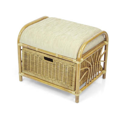 Eukleides Upholstered Ottoman