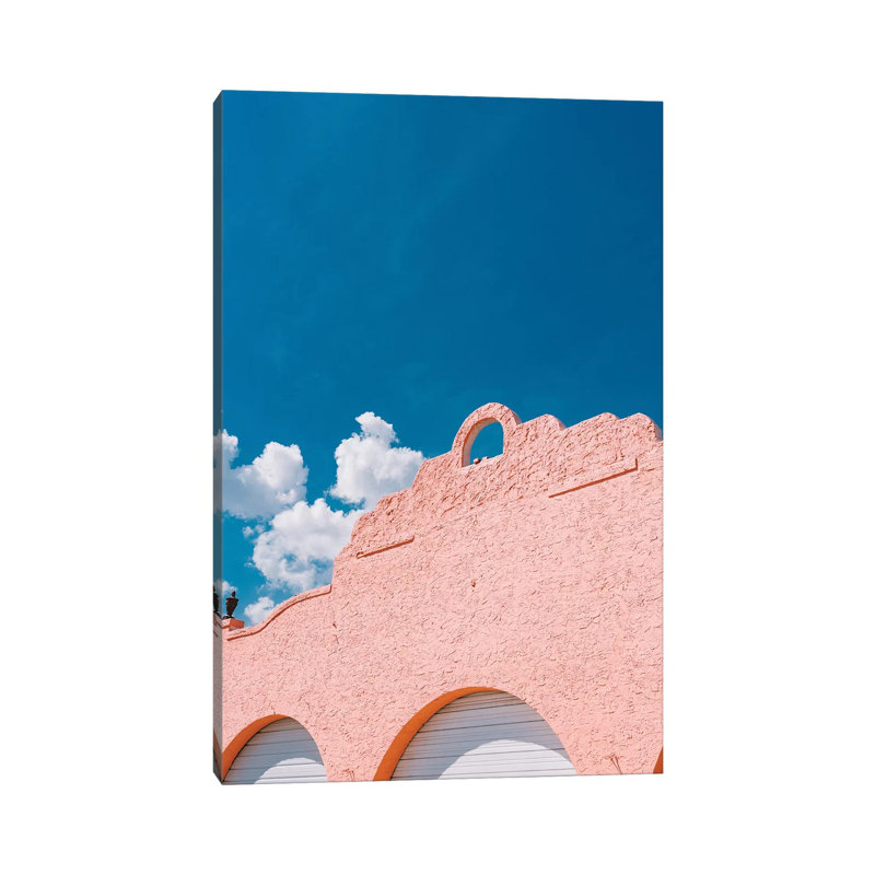 Pink Blue by Bethany Young - Print on Canvas, 101.6cm H x 66.04cm W x 1.91cm D, Wrapped Canvas