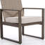 Chaise de salle à manger moderne avec coussin amovible