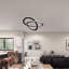 Luminaire suspendu géométrique Spoutnik 2 lumières Wave-870282905