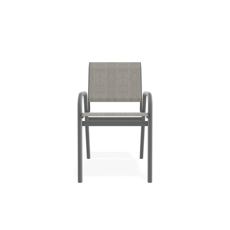 Chaise bistro Gardenella, Fumée, Graphite