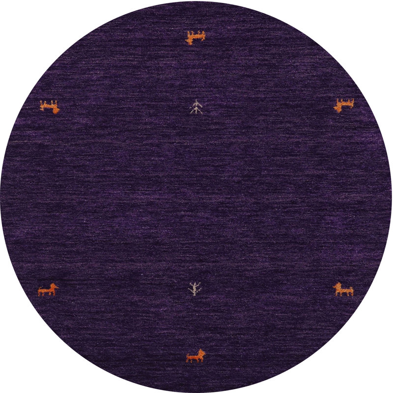 Tapis mauve Stephani, Rond 7 pi