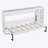 Twin Size Murphy Bed With Bookshelf White