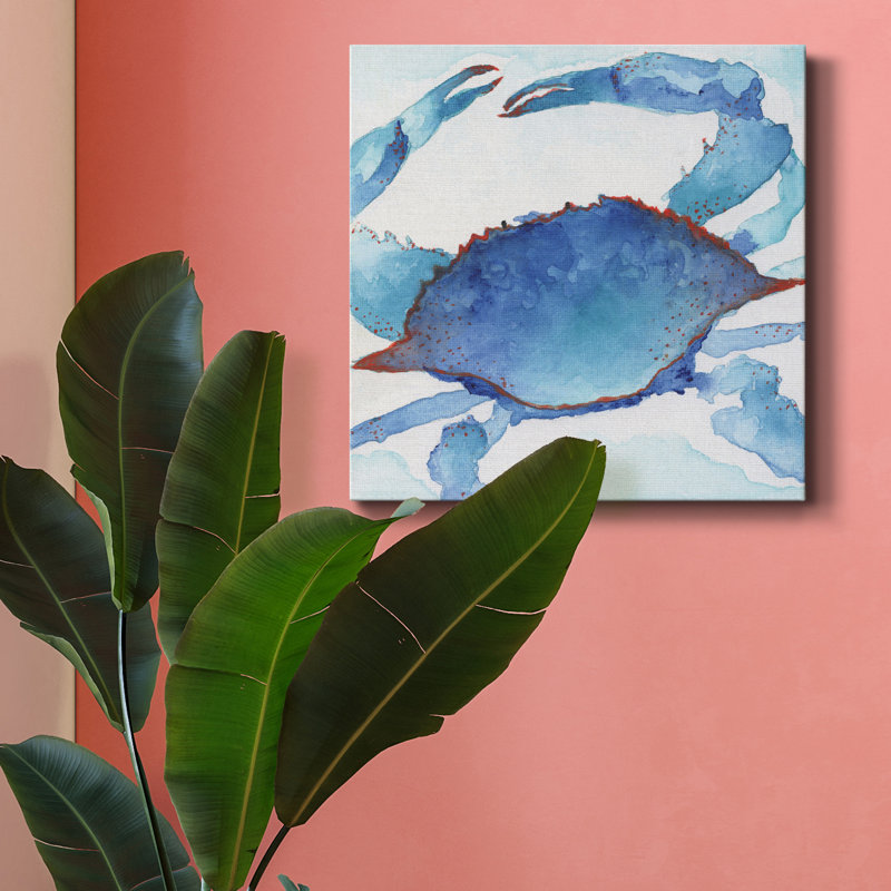 " Galapagos Crab ", 16" H x 16" W x 1" D