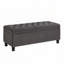 Banc de rangement rembourré capitonné-333404780