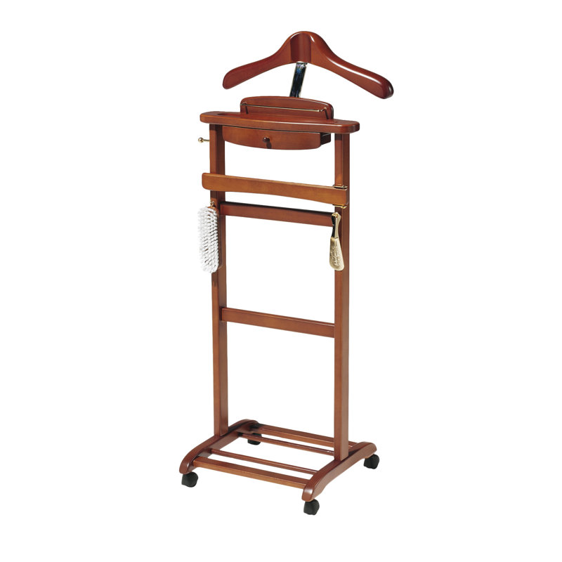 Freestanding Valet Stand, Mogano