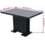 Table de salle à manger extensible-610193276
