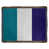 Bleu sarcelle / blanc / mauve foncé sélectionné