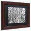 «Winter Aspens», reproduction d'art sur toile encadrée-15194572-69283778-118156476