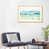 Toile avec cadre en bois beige est en rupture de stock