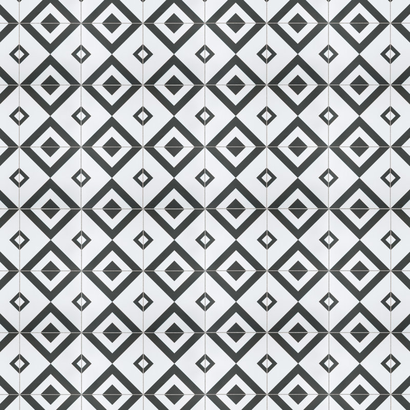 Brixton II 17.6" x 17.6" Ceramic Wall & Floor Tile
