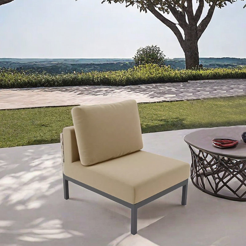 Chaise longue sans accoudoirs Amoya