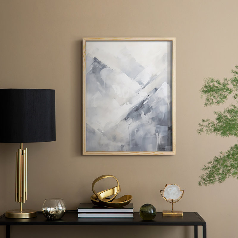 LANDSCAPES Series CCxxV, reproduction encadrée - bois massif, H 11 po x l 9 po