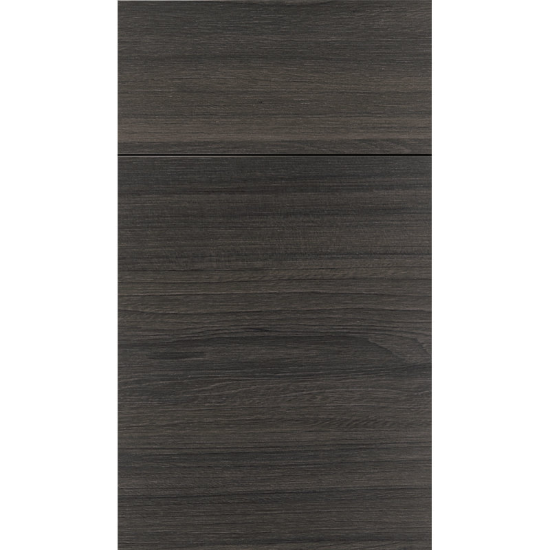 Échantillon de porte d'accès Bayberry, Bois manufacturé (mélamine), Grain de bois texturé Forêt noire