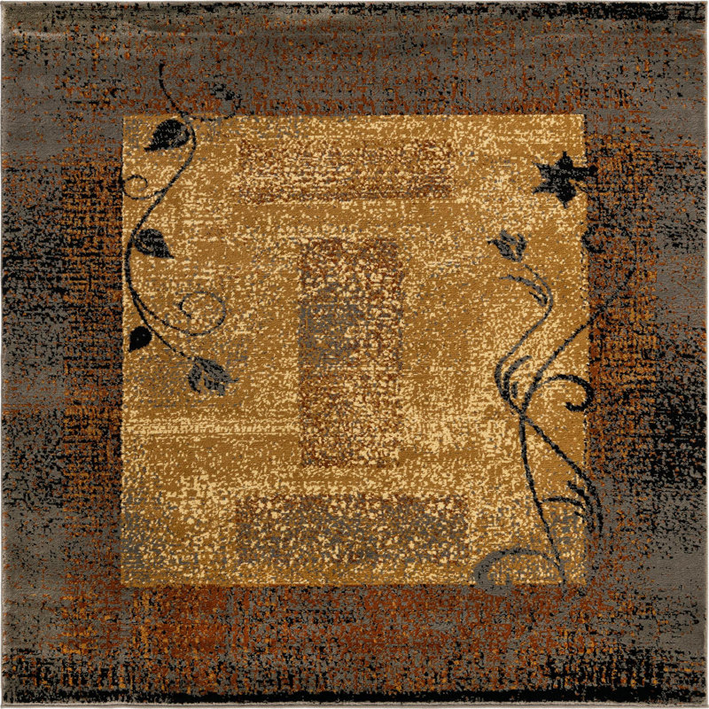 Apex Abstract Indoor Rug, Square 7'1"
