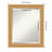 Presson Wood Flat Wall Mirror-46303211