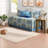 Elegant 6-piece Reversible Bedding Sets, Cotton Material, Chic Global Style For Twin Daybed