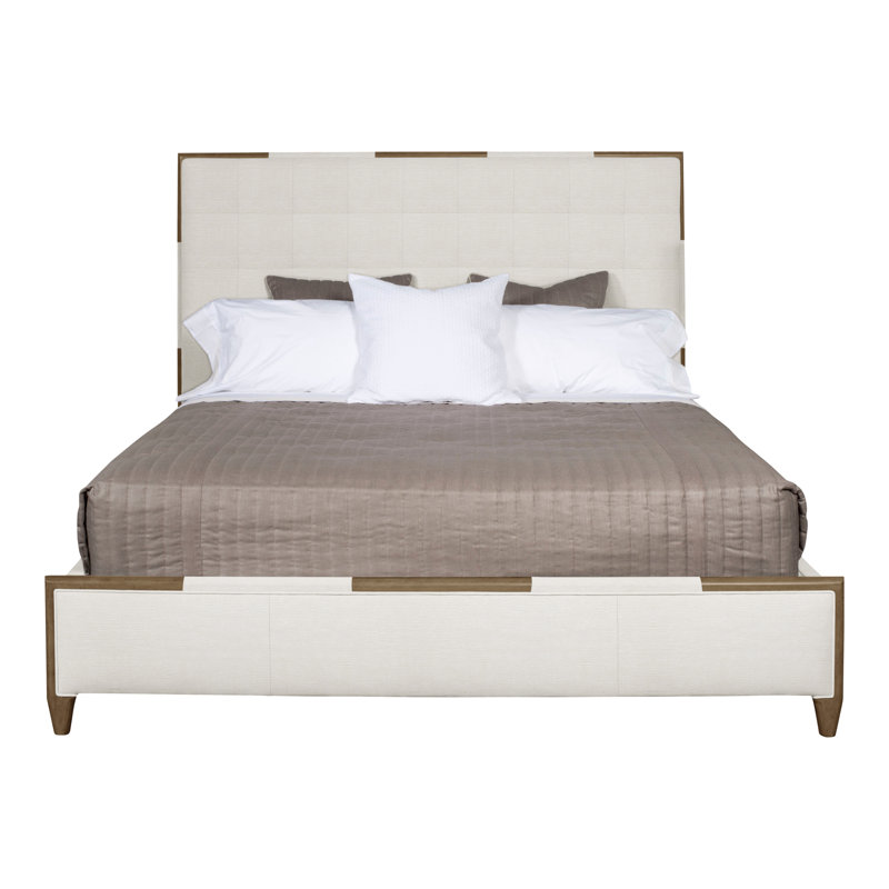 Thom Filicia Home Chatfield King Bed, Nadia Parchment, Hampton