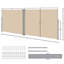 Auvent de terrasse rétractable double 236,5 po-85439483-96057295