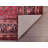  Yildiz - Indoor, Machine Washable Area Rug - 4'x6' Dark Red Home Carpet-396729126
