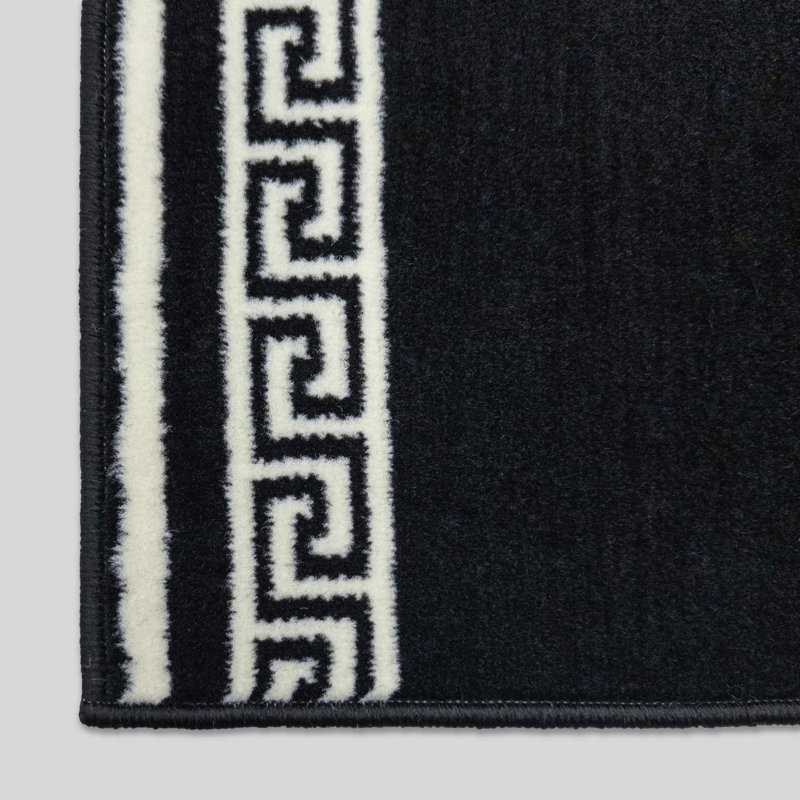 Stair Runner Geometric Area Rug, Runner 100 x 630 cm
