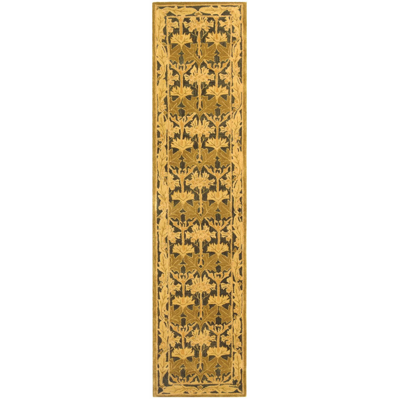 Tingley Hand Tufted Wool Oriental Rug, Runner 2'3" x 8'