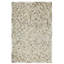 Hera Geometric Handmade Leather Ivory/Gold Area Rug-400339952-330869758