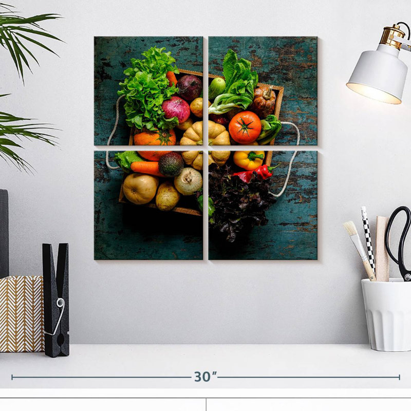 Yarlin Fresh Veggie Box, 18" H x 18" W