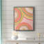 Abstrait arc-en-ciel I, toile encadrée de qualité supérieure - prête à être accrochée-314690739-314690738