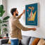 Cocktail Hour Mid-Century - Wrapped Canvas-1366274722-1366274735
