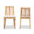 Chabier Rattan Dining Chair Set