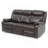 Double Reclining Sofa , DARK BROWN-204103466
