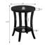 Table de bout ronde Dinh avec tablette-1470300996