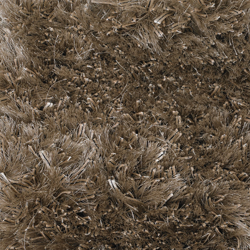 Dior Brown Area Rug, Rectangle 2' x 3', Light Brown