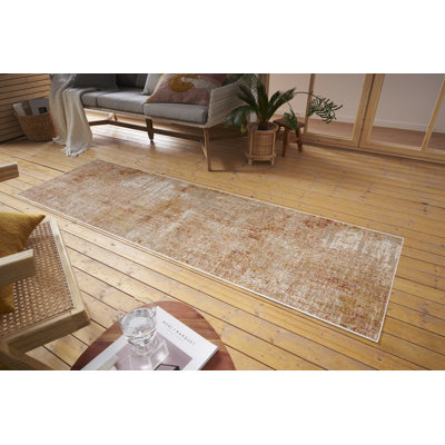 Gizeh Cream/Red Indoor/Outdoor Rug