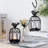 Red Barrel Studio® 2 Pack Bird Top Small Metal Candlestick Holder Hanging Birdcage Tealight Lantern