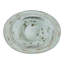Bol en verre asymétrique 12 x 8,5 x 6 po gris fumé et brun