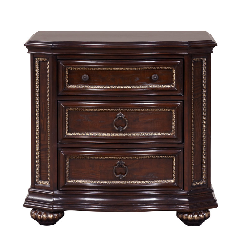 Table de chevet Paris G09300-N, cerise