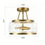 Glass Drum Semi Flush Mount Light-878778758-878778754