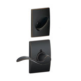 Century Inactive Interior Accent Lever Rosette Dummy Entry Set (Exterior Portion Sold Separately)