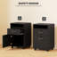 Savka 1 Drawer Filing Cabinet